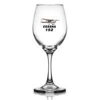 Thumbnail for The Cessna 152 Designed Wine Glasses