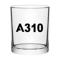 Thumbnail for A310 Flat Text Designed Special Whiskey Glasses