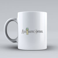 Thumbnail for Air Traffic Control Designed Ceramic White Mugs