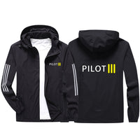 Thumbnail for Pilot & Stripes (3 Lines) Sport & Running Jackets
