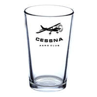 Thumbnail for Cessna Aeroclub Designed Beer & Water Glasses