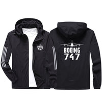 Thumbnail for Boeing 747 & Plane Sport & Running Jackets