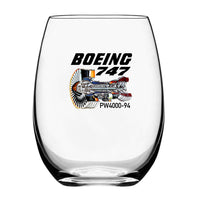 Thumbnail for Boeing 747 & PW4000-94 Engine Designed Water & Drink Glasses