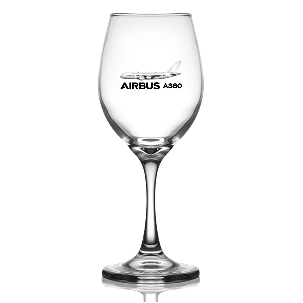 The Airbus A380 Designed Wine Glasses