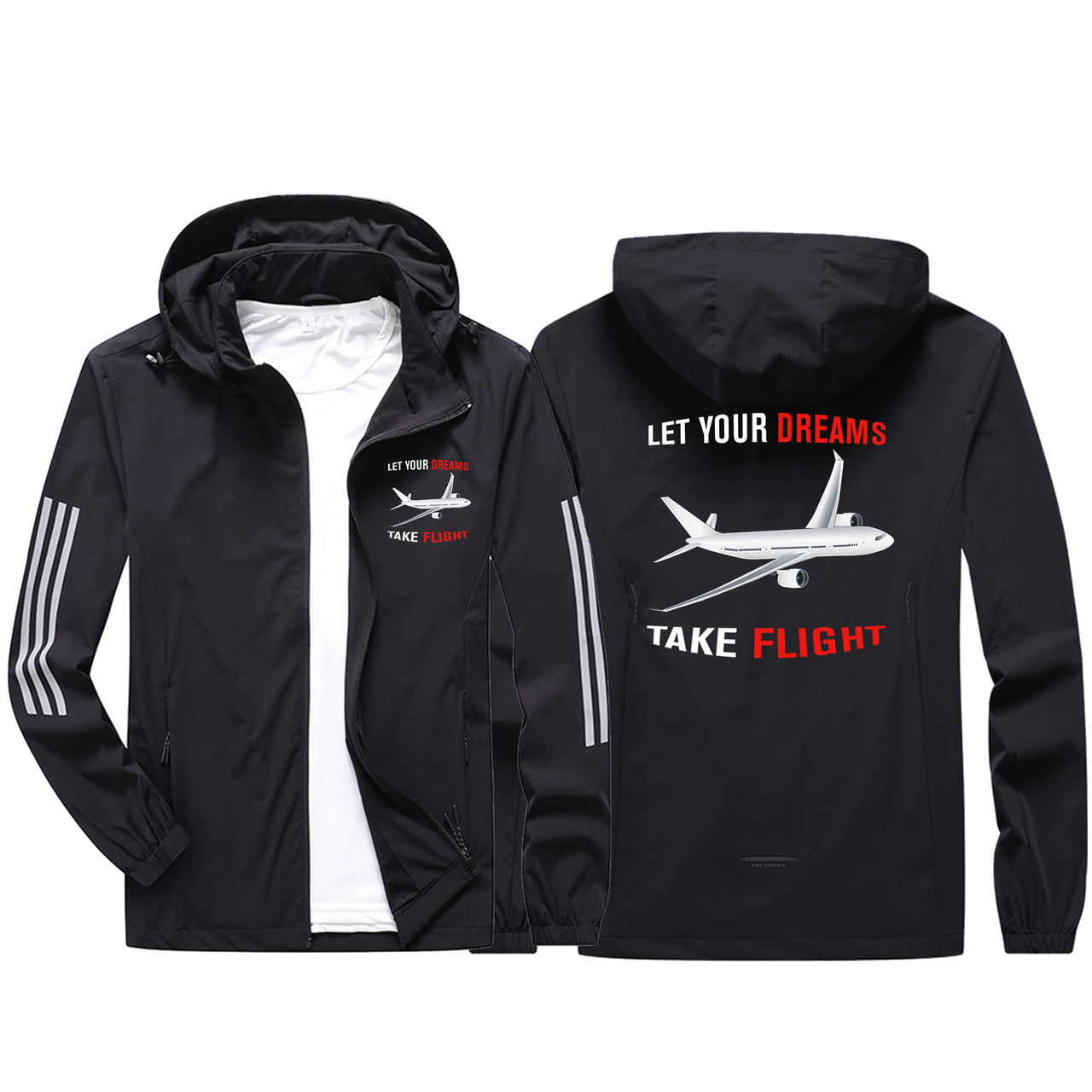 Let Your Dreams Take Flight Sport & Running Jackets