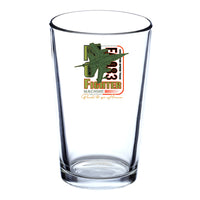 Thumbnail for Fighter Machine Designed Beer & Water Glasses