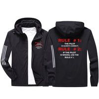 Thumbnail for Rule 1 - Pilot is Always Correct Sport & Running Jackets