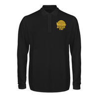 Thumbnail for Retro Boeing 737 Designed Long Sleeve Polo T-Shirts