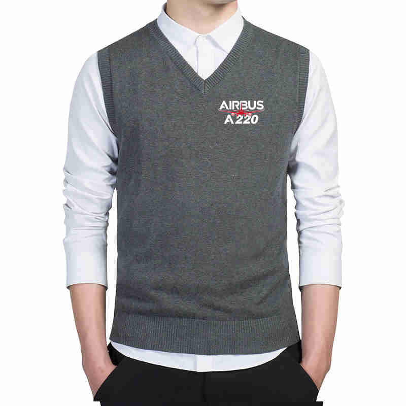 Amazing Airbus A220 Designed Sweater Vests