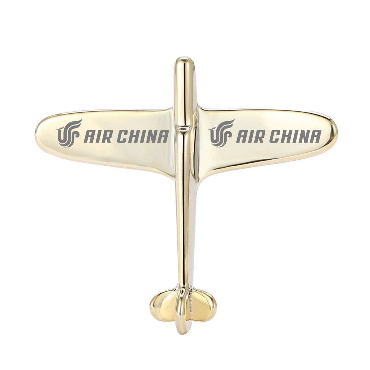 Air China Airlines Designed Airplane Shape Brooches