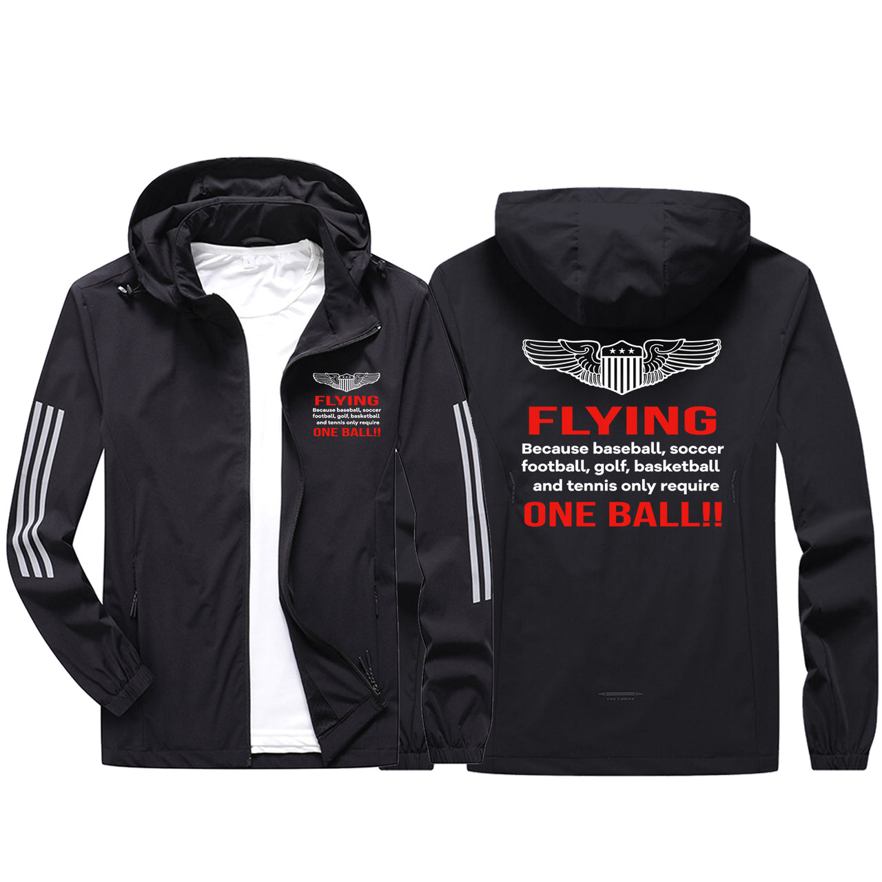 Flying One Ball Sport & Running Jackets