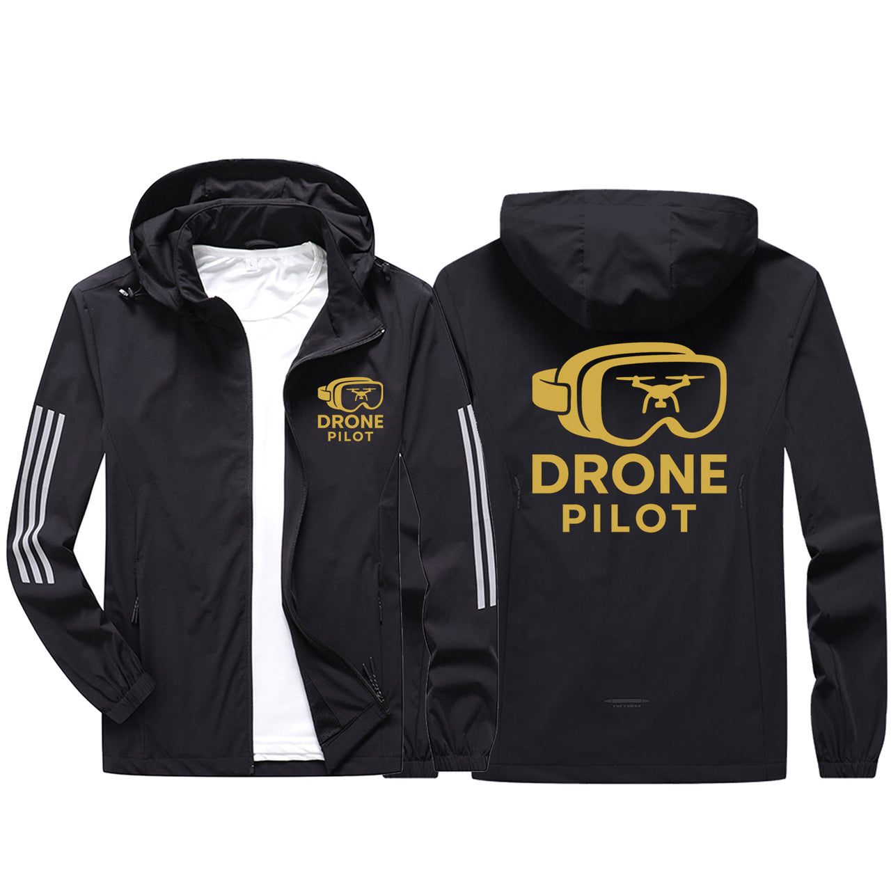 Googles & Drone Pilot Design Sport & Running Jackets