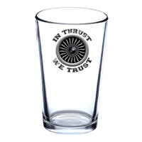 Thumbnail for In Thrust We Trust (Vol 2) Designed Beer & Water Glasses