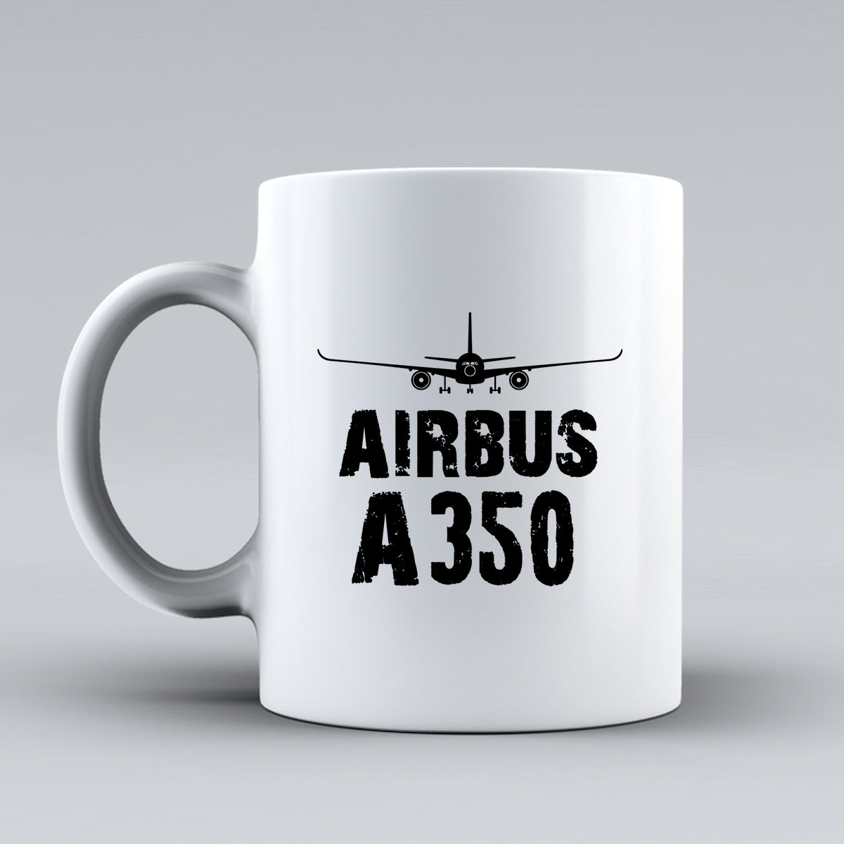 Airbus A350 & Plane Designed Ceramic White Mugs