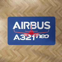 Thumbnail for Amazing Airbus A321neo Designed Carpet & Floor Mats