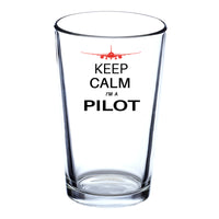 Thumbnail for Pilot (777 Silhouette) Designed Beer & Water Glasses