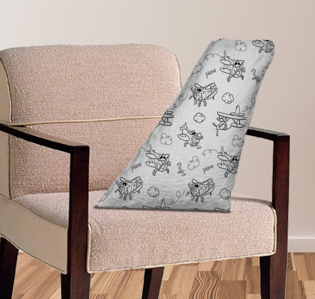 Cartoon Planes Designed Aircraft Tail Pillows