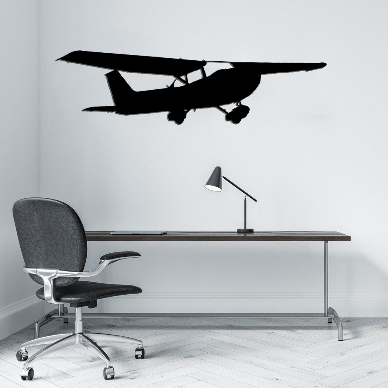 The Cessna 172 Designed Wall Metal Signs