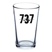 Thumbnail for Boeing 737 Designed Designed Beer & Water Glasses