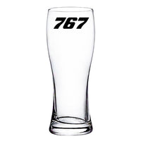 Thumbnail for 767 Flat Text Designed Pilsner Beer Glasses