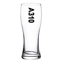 Thumbnail for A310 Text Designed Pilsner Beer Glasses