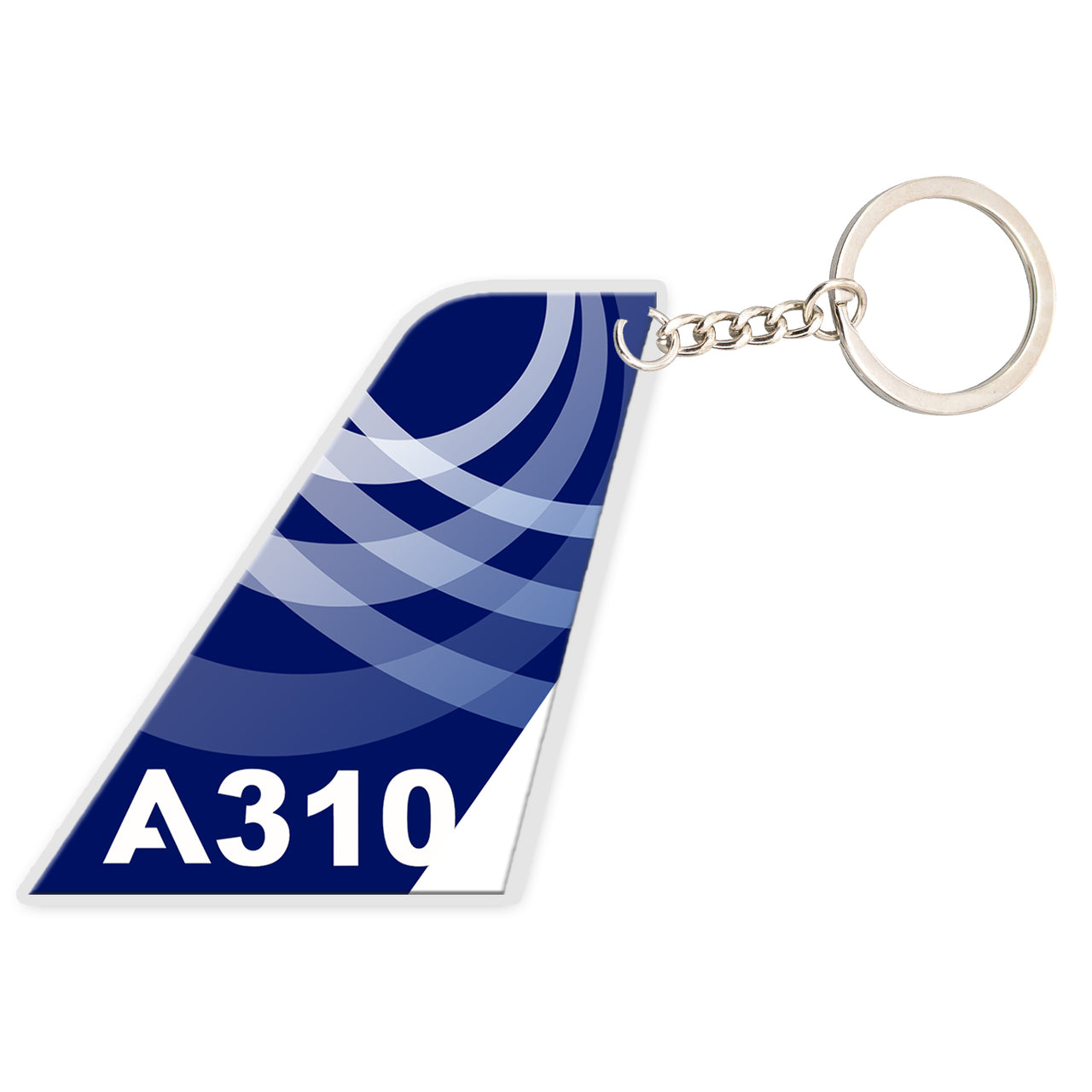 Tail Airbus A310 Designed Key Chains