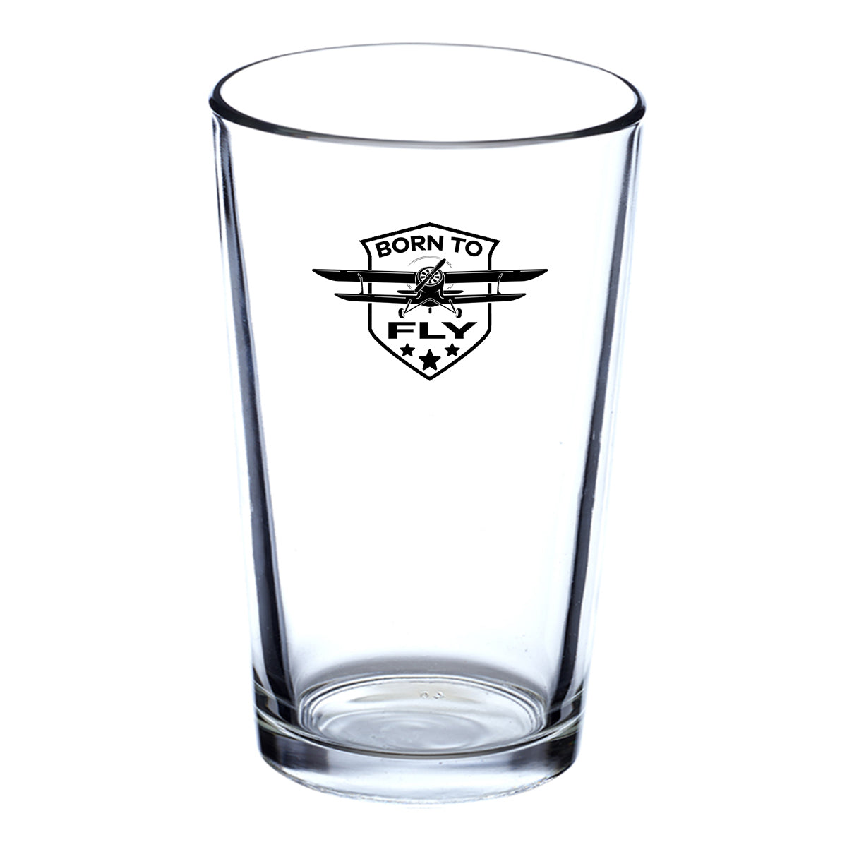 Born To Fly Designed Designed Beer & Water Glasses