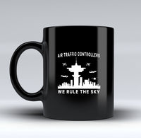 Thumbnail for Air Traffic Controllers - We Rule The Sky Designed Black Mugs