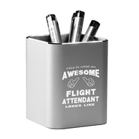 Thumbnail for Flight Attendant Designed Aluminium Alloy Pen Holders