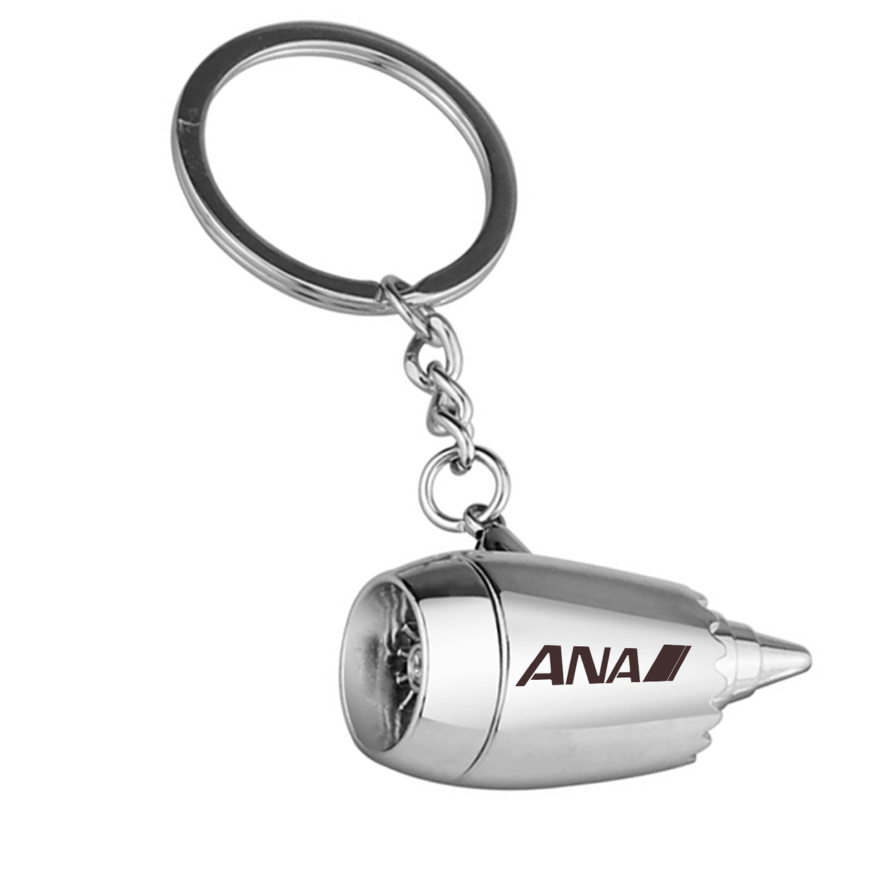All Nippon Airways Jet Engine Turbine Key Chains