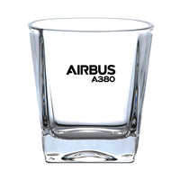 Thumbnail for Airbus A380 & Text Designed Whiskey Glass