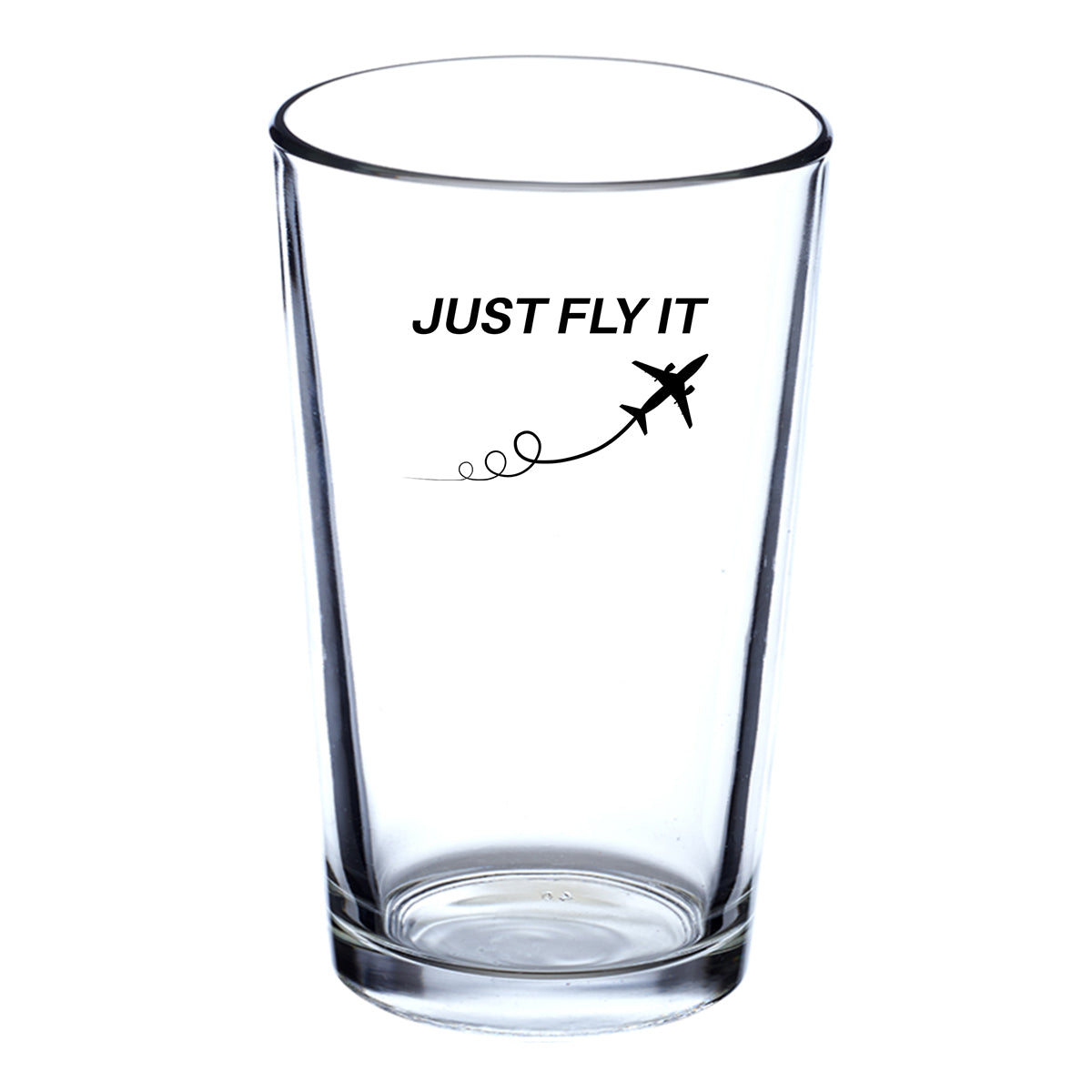 Just Fly It Designed Beer & Water Glasses