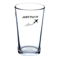 Thumbnail for Just Fly It Designed Beer & Water Glasses