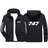 Thumbnail for 747 Flat Text Sport & Running Jackets
