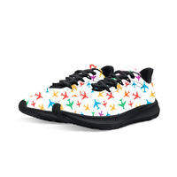 Thumbnail for Cheerful Seamless Airplanes Designed Breathable Sport Shoes