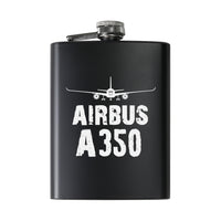 Thumbnail for Airbus A350 & Plane Designed Stainless Steel Hip Flasks
