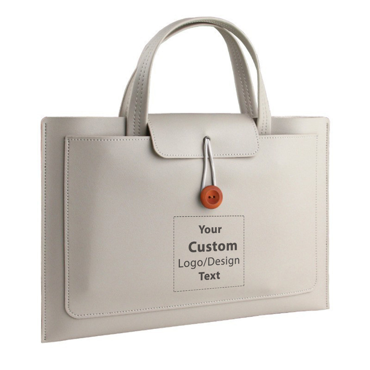 Your Custom Design & Image & Logo & Text Design Lightweight Laptop Bag Large Capacity Business Bag