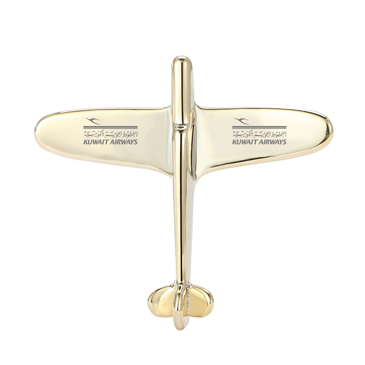 Kuwait Airways Airlines Designed Airplane Shape Brooches