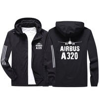 Thumbnail for Airbus A320 & Plane Sport & Running Jackets