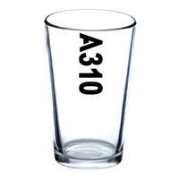Thumbnail for A310 Text Designed Beer & Water Glasses