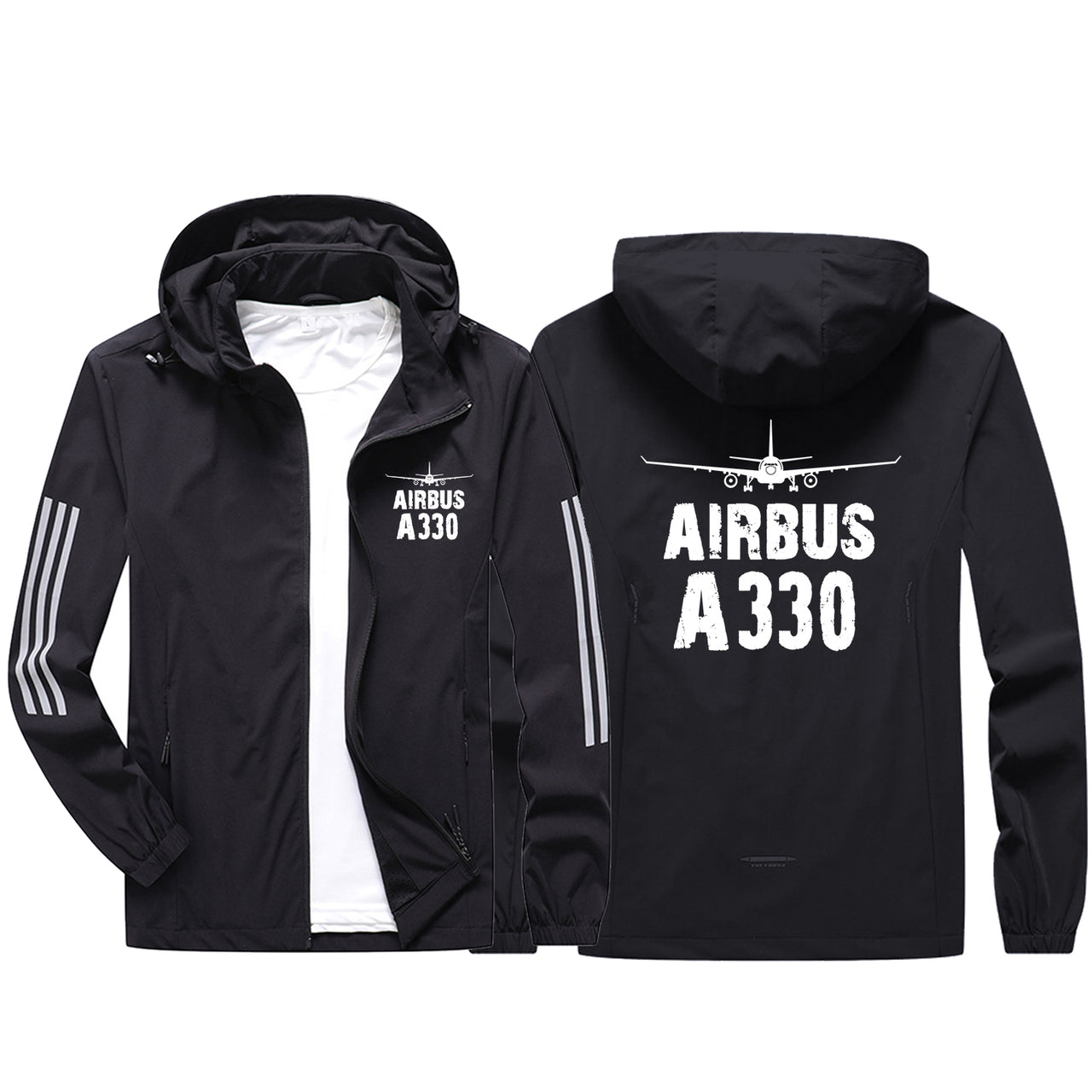 Airbus A330 & Plane Sport & Running Jackets