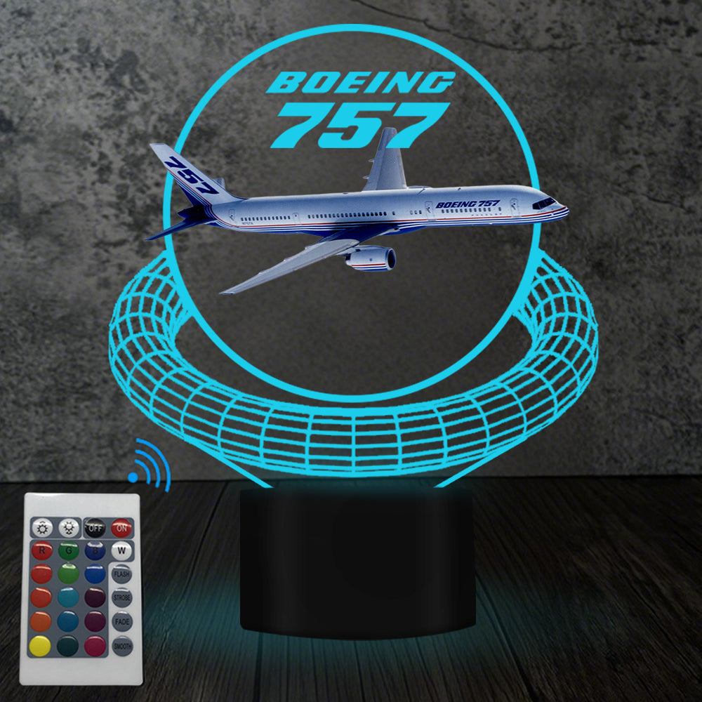 Boeing 757 Designed 3D Lamp
