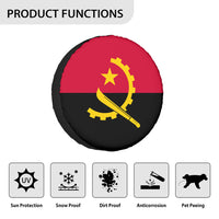 Thumbnail for Angola Flag Designed Tire Cover Cases