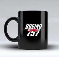 Thumbnail for Amazing Boeing 757 Designed Black Mugs