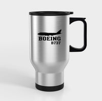 Thumbnail for Boeing 737 Printed Designed Travel Mugs (With Holder)