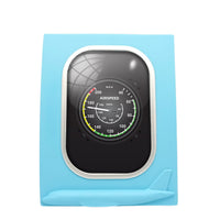 Thumbnail for Airplane Instruments-Airspeed Designed Airplane Window Photo Frame