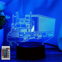 Thumbnail for Truck 3D Designed Night Lamp