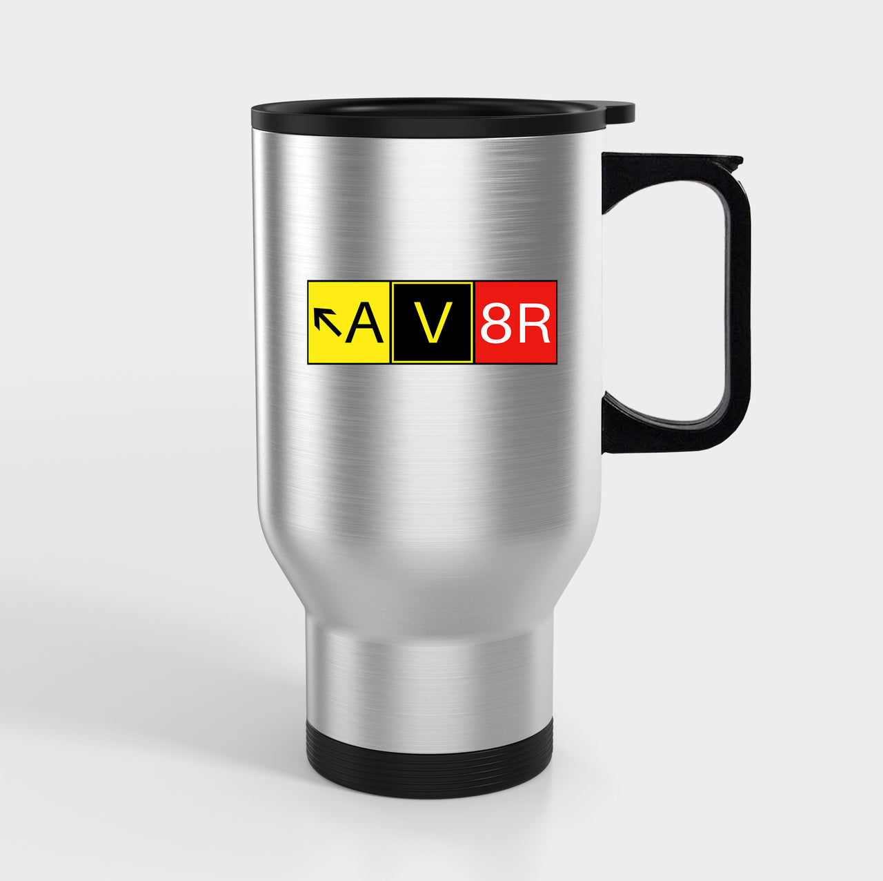 AV8R Designed Travel Mugs (With Holder)
