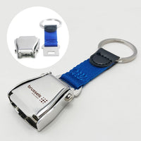 Thumbnail for Brussels Airlines Designed Airplane Seat Belt Key Chains