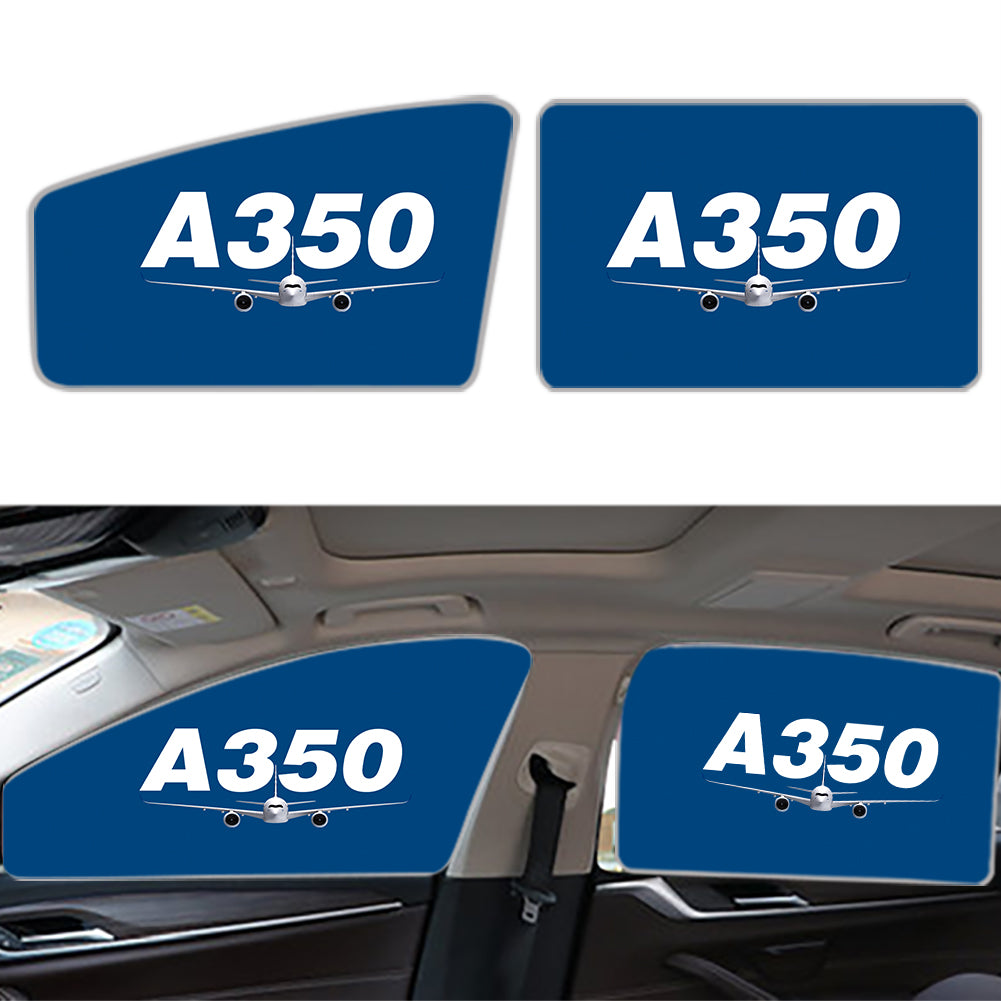 Super Airbus A350 Designed Car Sun Shade (Side window)